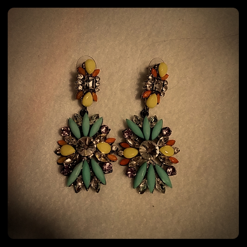 *Wakanda* Multi-color Boho Statement Earrings